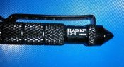 Тактическая ручка для самообороны с логотипом Laix. Black. Блиц.