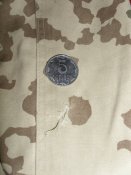 Брюки камуфляж тропентарн армии Бундес Gr.8. Штаны tropentarn Bundeswehr р.7580/8590. (лот №28)