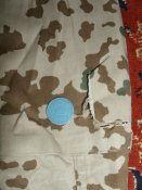 Брюки камуфляж тропентарн армии Бундес Gr.7. Штаны tropentarn Bundeswehr р.7580/8085. (лот №57)