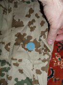 Брюки камуфляж тропентарн армии Бундес Gr.7. Штаны tropentarn Bundeswehr р.7580/8085. (лот №57)