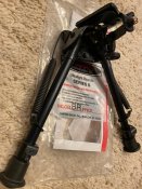 S-LM Сошки Harris Bipod (шарнирная база 22,9см - 30см)