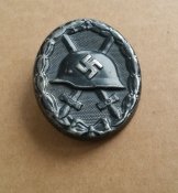 Знак за ранение 3 степень в "черном" Verwundetenabzeichen, без клейм, Вена, 3 рейх
