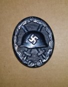 Знак за ранение 3 степень в "черном" Verwundetenabzeichen, без клейм, Вена, 3 рейх