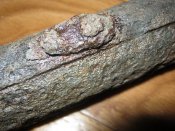 остатки затворной рамы и затвора бердана -2
