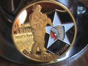 Медаль жетон 2nd Infantry Division США