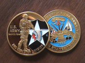 Медаль жетон 2nd Infantry Division США