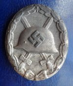Знак "За ранение 1939" в серебре.