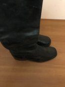 Хромовые сапоги