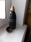 Австрийская,9 см. шрапнель,редкая.№3
