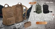 Рюкзак - сумка Us Assault Pack Ultra Compact, колір Black. Новий товар.