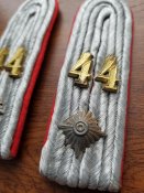 Пара погон обер-лейтенанта артиллерии в отличном состоянии. Цену снизил!