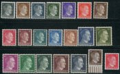 1941-44 Рейх Гитлер 2 полных выпуска MNH
