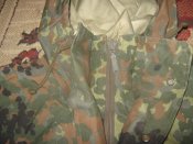Куртка/парка камуфляж Flecktarn (Бундес). Мембрана флектарн Bundes Gore-Tex №18-2 р.52-54