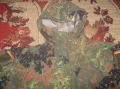 Куртка/парка камуфляж Flecktarn (Бундес). Мембрана флектарн Bundes Gore-Tex №20-2 р.48-50