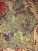 Куртка/парка камуфляж Flecktarn (Бундес). Мембрана флектарн Bundes Gore-Tex №20-2 р.48-50