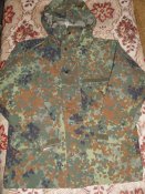 Куртка/парка камуфляж Flecktarn (Бундес). Мембрана флектарн Bundes Gore-Tex №36 р.44-46