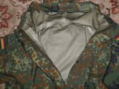 Куртка/парка камуфляж Flecktarn (Бундес). Мембрана флектарн Bundes Gore-Tex №36 р.44-46