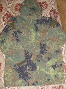 Куртка/парка камуфляж Flecktarn (Бундес). Мембрана флектарн Bundes Gore-Tex №38 р.44-46