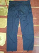 Брюки тёмно-синие рип-стоп - Trousers, Hot Weather, Navy Pattern, Combat. Новые. Размер L/R