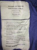 Брюки тёмно-синие рип-стоп - Trousers, Hot Weather, Navy Pattern, Combat. Новые. Размер L/R