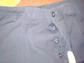 Брюки тёмно-синие рип-стоп - Trousers, Hot Weather, Navy Pattern, Combat. Новые. Размер L/R