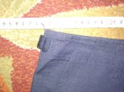 Брюки тёмно-синие рип-стоп - Trousers, Hot Weather, Navy Pattern, Combat. Новые. Размер L/R