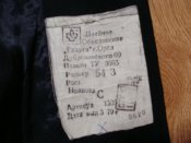 Пальто военно-морское, новое, без знаков различия