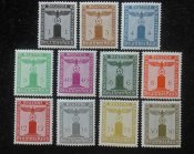 Рейх 1938г. Почта NSDAP полная серия