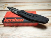 Складной нож от компании Kershaw. Модель Blur Tanto Tiger Striped (1670TTS) CTS-BDZ1. Оригинал