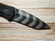 Складной нож от компании Kershaw. Модель Blur Tanto Tiger Striped (1670TTS) CTS-BDZ1. Оригинал