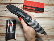 Складной нож от компании Kershaw. Модель Blur Tanto Tiger Striped (1670TTS) CTS-BDZ1. Оригинал