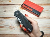 Складной нож от компании Kershaw. Модель Blur Tanto Tiger Striped (1670TTS) CTS-BDZ1. Оригинал