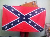 Флаг Конфедерации рабовладельческого юга...