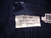 Штаны (брюки) синие, оригинал Великобритания. Tesco, р-р 38R №1