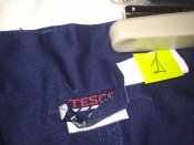 Штаны (брюки) синие, оригинал Великобритания. Tesco, р-р 38R №1