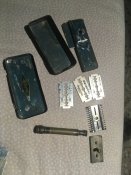 Gillette бритвенный набор,на реставрацию/запчасти