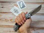 Складной нож от Columbia River Knife and Tool® (CRKT®). Модель Hollow-Point™ +P (R2301). Оригинал