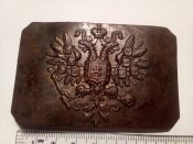 Російська пряжка 2 з слідами позолоти