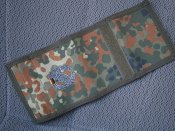 Бумажник армейский. Бундесвер, воздушно-десантные части , флектарн.