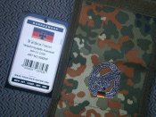 Бумажник армейский. Бундесвер, воздушно-десантные части , флектарн.