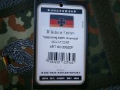 Бумажник армейский. Бундесвер, воздушно-десантные части , флектарн.