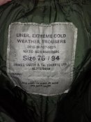 Продам утеплитель армии НАТО, брюки