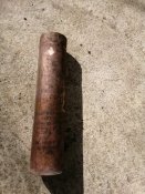 7.5 cm pak 97/38 гильза латунь
