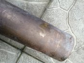 7.5 cm pak 97/38 гильза латунь