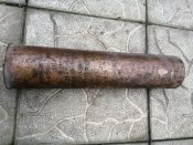 7.5 cm pak 97/38 гильза латунь
