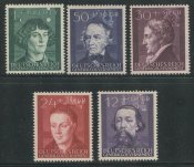 1942 Рейх Генералгубернаторство MNH ** полная серия личности Коперник