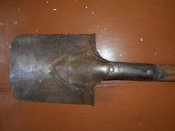 Немецкая сапёрная лопатка - гаражный сохран