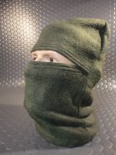 Новая флисовая балаклава,подшлемник,баф,шарф-труба,шапка-маска / Темно-зеленая