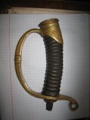 Эфес офицерской шашки обр. 1881,09 гг