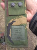 Ножны для штык-ножа frog bayonet DPM. (1 шт.)